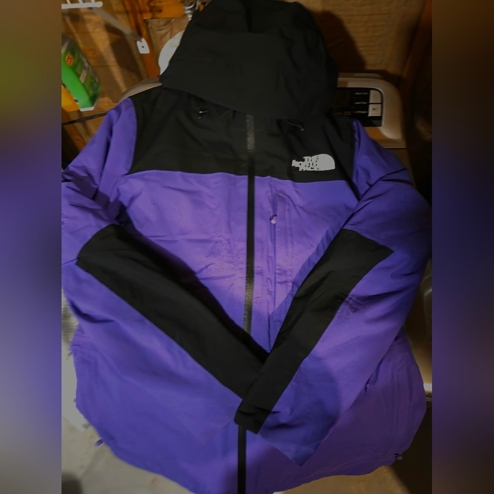 The North Face Purple and Black Tri Climate Winter Jacket